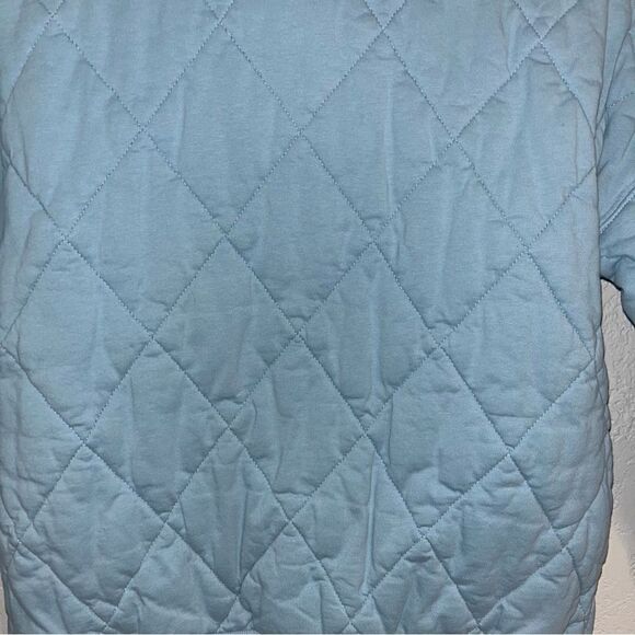 Alya Women's  Light Blue Quilted Jacket - Picture 7 of 10